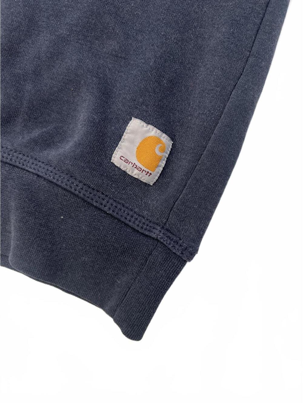 VTG Carhartt "MM Services" (Retired) Men's Navy Work Sweater